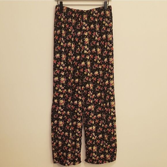 Boho Chic High Waist Floral Pants Forever 21 - Picture 1 of 5